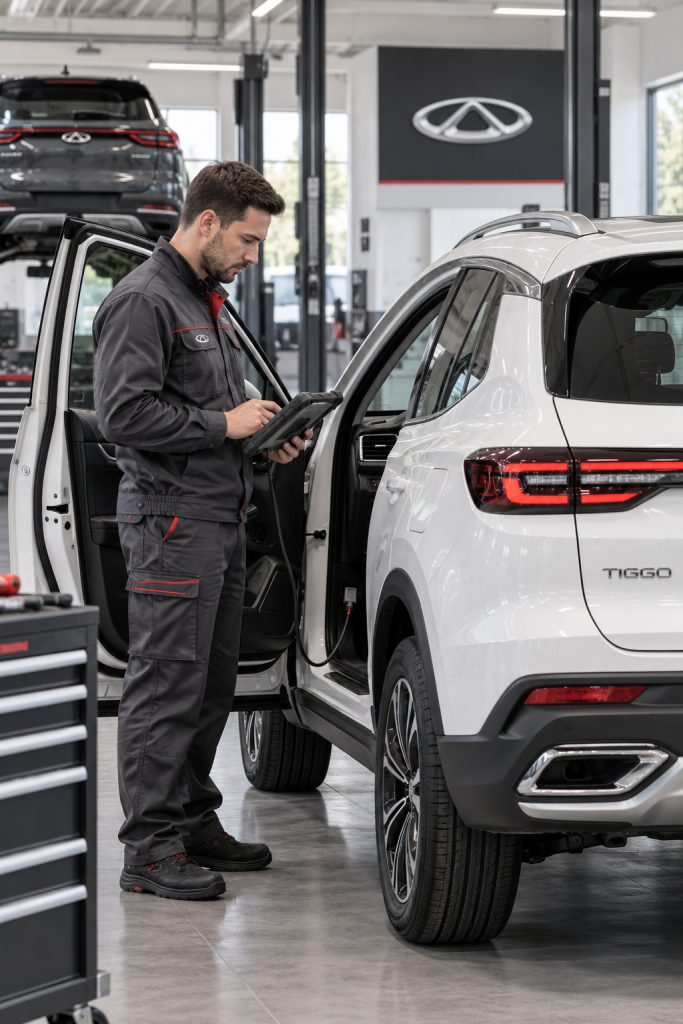 Chery szervizelés menete - Hogyan történik a Chery szervizelése - Chery Gyulai Budapest